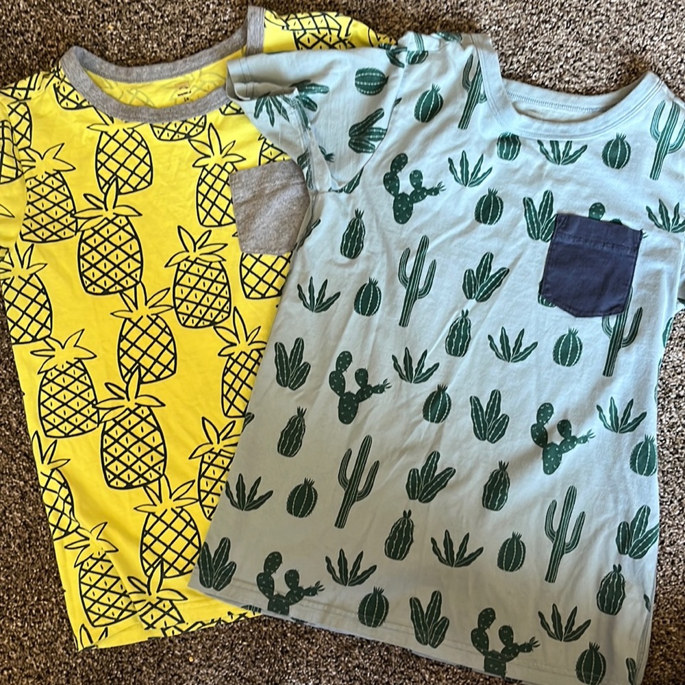 Two Tea Collection shirts - super cute design